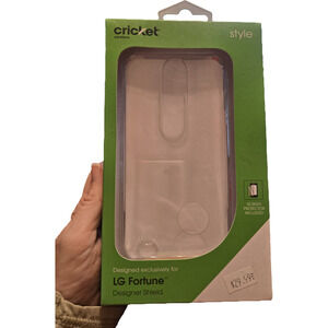 Cricket LG Fortune clear phone case